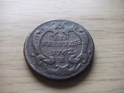 1 Krajcár ( k ) 1762 Austria