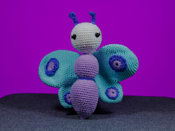 Butterfly, crochet figure