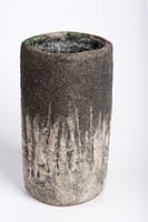 Mária Tihanyiné Hadamcsik's earthenware ceramic vase