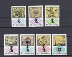 Chess 1974. ** - Stamp row