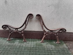 Antique garden bench hardware