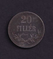 20 Fillér 1917 KB.