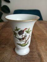 Herend rothschild patterned vase