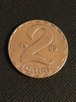 2 forint 1989 - Magyarország