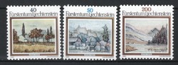 Liechtenstein 0443 mi 821-823 post office EUR 4.00
