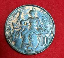1913 French 10 cents (2030)