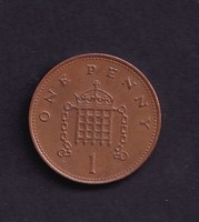 England 1 penny 1997