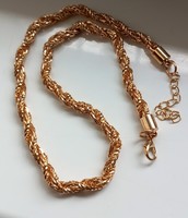 Gold plated necklace