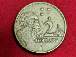 1988. Ausztrália, maori (1952-2022) 2 dollár  (2020)