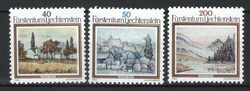 Liechtenstein 0444 mi 821-823 post office EUR 4.00