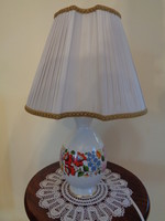 Beautiful Kalocsa table lamp with shade