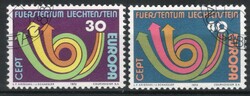 Liechtenstein 0434 mi 579-580 EUR 0.80