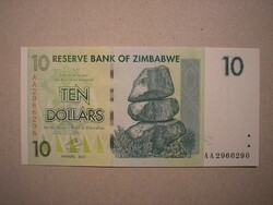 Zimbabwe - 10 dollars 2007 oz