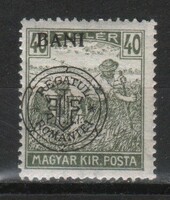 Megszállási bélyegek 0003 Kolozsvári felülnyomás MPIK 26  postatiszta