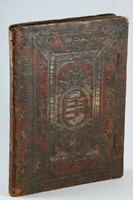 1706 Rmk Holy Saturday calendar in fancy leather binding Nádasdy noble family !!