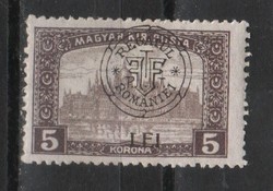 Megszállási bélyegek 0010 Kolozsvári felülnyomás MPIK 33  postatiszta