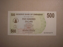 Zimbabwe - 500 dollars 2006 oz