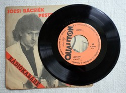 Bakelit lemez , hanglemez , Józsi bácsiék Pesten , Rádiókabaré , Markos György , Nádas György 1984
