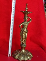 Empire style brass statue