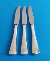Large silver main course knife 3 pieces English style