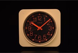 Retro Czech kiple table alarm clock / mechanical / retro / old