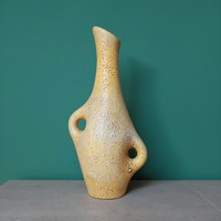Várdeák Ildikó Pesthidegkúti kerámia füles váza