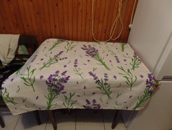 Lavender tablecloth