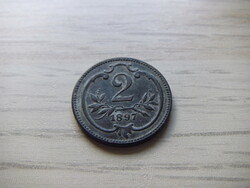 2 Heller 1897 Austria