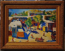 Hungarian painter: early 20th century with warranty and invoice