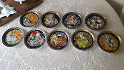 Rosenthal"Aladin és a csodalámpa"dísztányér sorozatból 9 db.