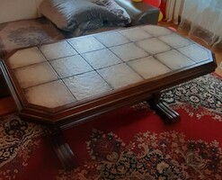 Elegant tile/stone coffee table