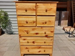 2 7-drawer Ikeas pine chests of drawers for sale. Price / 1 pc
