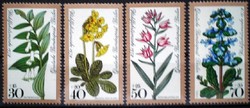 BB573-6 / Németország - Berlin 1978 Népjólét : Vadvirágok bélyegsor postatiszta