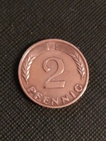 2 pfennig 1969 G - Németország