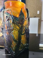 Loetz glass vase indicated