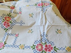3 Pcs wonderful cross-stitch pattern tablecloth