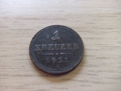 1    Krajcár   (  A  )  1851     Auszria