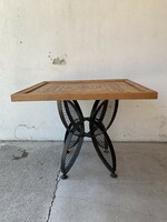 Mid century modern designer saloon table 1950 France / mid century modem saloon designer table