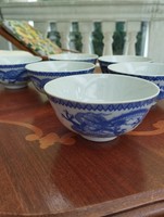 Kínai porcelán tálkák / 6 db /