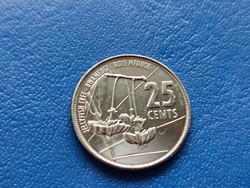 SEYCHELLES / SEYCHELLE-SZIGETEK 25 CENT 2021 MEDÚZA! RITKA! UNC!