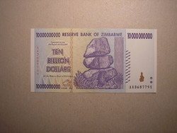 Zimbabwe - 10,000,000,000 dollars 2008 oz