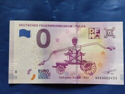 NÉMETORSZÁG 0 EURO 2019 FULDA RÉGI TŰZOLTÓ AUTÓ! RITKA EMLÉK PAPÍRPÉNZ! UNC!