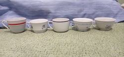 5 Zsolnay tea cups. Replacement. Just because.