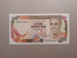 Zambia - 5 Kwacha 1989 UNC