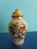 Small vase with Herend lid