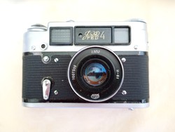 Fed 4 fényképezőgép tokjával Retró Orosz