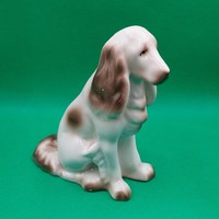 Porcelain spaniel dog figurine from Raven House