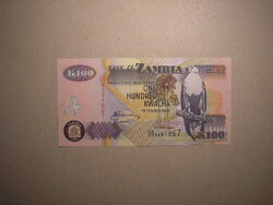 Zambia - 100 Kwacha 2008 UNC