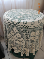 Rece lace large round tablecloth