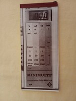 Multimeter mm2001 minimulti gepkonyv Hungarian 1980 ->